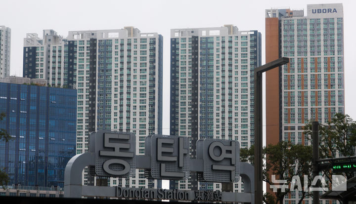 [화성=뉴시스] 김명년 기자 = 경기 화성시 동탄 일대 아파트 단지 모습. 2026.07.21. kmn@newsis.com