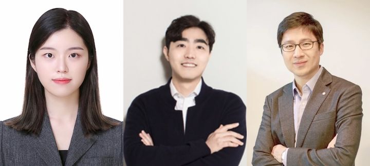 [서울=뉴시스] (왼쪽부터) 성균관대 인공지능융합학과 주소미 연구원, 이창준 교수, 이대호 교수. (사진=성균관대 제공) 2026.07.22. photo@newsis.com *재판매 및 DB 금지