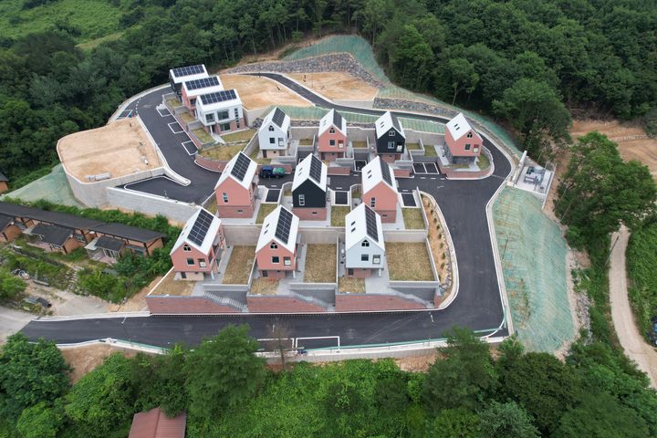 [금산=뉴시스] 금산군 아토피자연치유마을 전경. *재판매 및 DB 금지