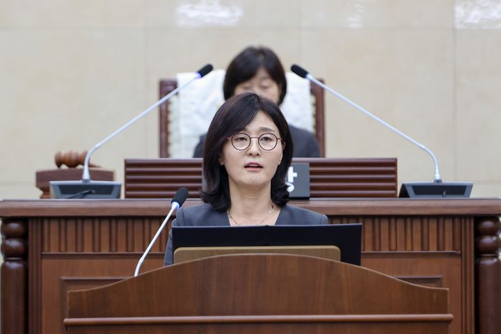 [계룡=뉴시스]김미정 계룡시의원. 2026. 07 22 photo@newsis.com *재판매 및 DB 금지