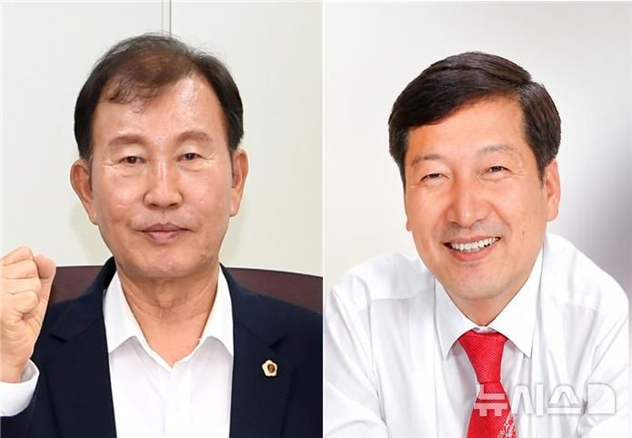 [창원=뉴시스]경남도의회 제13대 전반기 윤리특별위원회 김이근(왼쪽) 위원장과 이상주 부위원장.(사진=경남도의회 제공) 2026.07.22. photo@newsis.com