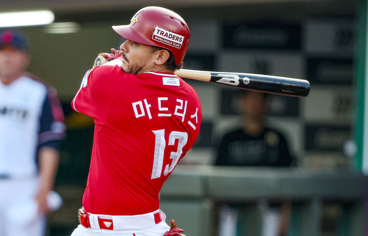 [서울=뉴시스] 프로야구 SSG 랜더스 외국인 타자 블라이 마드리스. (사진=SSG 제공) 2026.07.21. *재판매 및 DB 금지