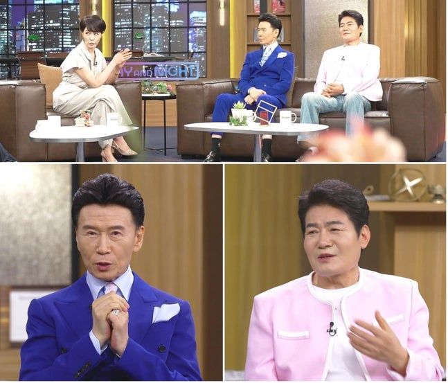 [서울=뉴시스] 오는 25일 오후 9시40분 방송되는 MBN 예능프로그램 '김주하의 데이앤나잇'에는 가수 진성과 강진이 출연한다. (사진=MBN) 2026.07.23. photo@newsis.com *재판매 및 DB 금지