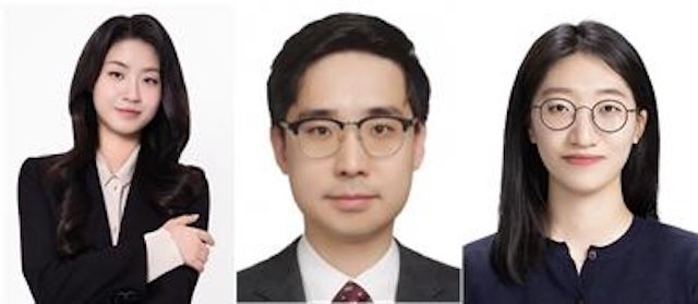 [서울=뉴시스] (왼쪽부터) 고려대 강지승 보건환경융합과학부 교수, 경희대 연동건 의과대학 교수, 경희대 김현진 연구원. (사진=고려대 제공) 2026.07.23. photo@newsis.com *재판매 및 DB 금지