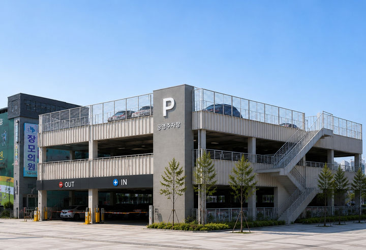 [전남광주=뉴시스] 전남광주통합특별시 강진군 '공영주차장 타워 구축'. (사진=전남광주특별시청 제공) 2026.07.23. photo@newsis.com *재판매 및 DB 금지