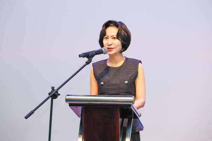 [서울=뉴시스] 신격호 롯데 글로벌 장학금 수여식. (사진=롯데장학재단 제공) *재판매 및 DB 금지