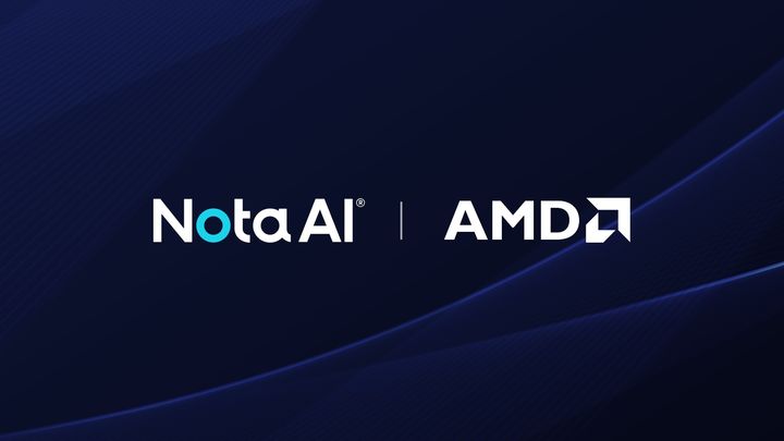 [서울=뉴시스] 노타는 미 샌프란시스코에서 열린 'AMD 어드밴싱 AI 2026'에서 AMD 로보틱스 파트너 네트워크에 참여한다고 24일 밝혔다. 2026.07.24. (사진=노타 제공) *재판매 및 DB 금지
