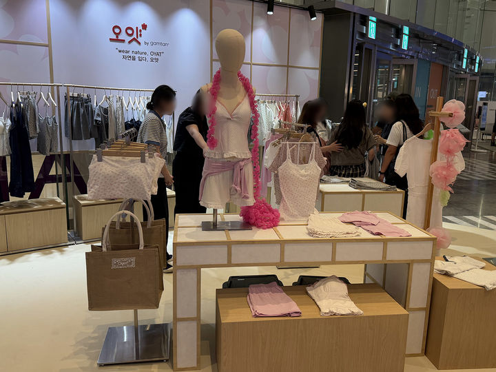 신세계백화점 센텀시티 오얏 팝업스토어(사진=신세계백화점 제공) *재판매 및 DB 금지 *재판매 및 DB 금지