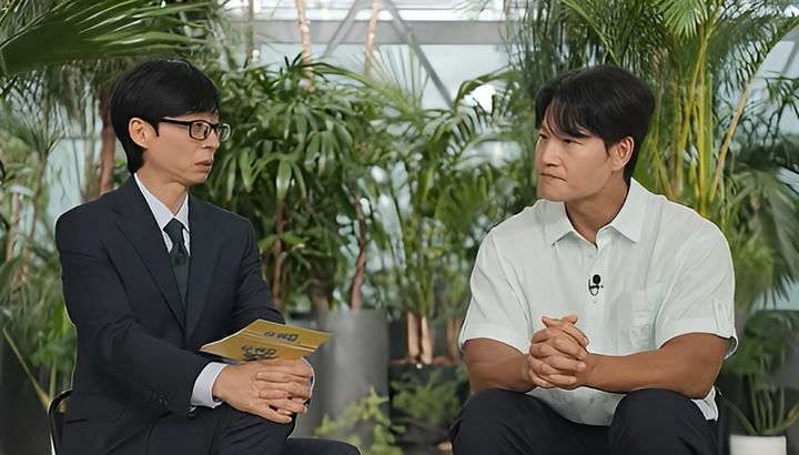 [서울=뉴시스] tvN 예능 프로그램 '유 퀴즈 온 더 블럭'은 25일 공식 유튜브 채널에 가수 김종국이 게스트로 출연한 영상을 공개했다. (사진=tvN 제공) 2026.07.26. photo@newsis.com *재판매 및 DB 금지