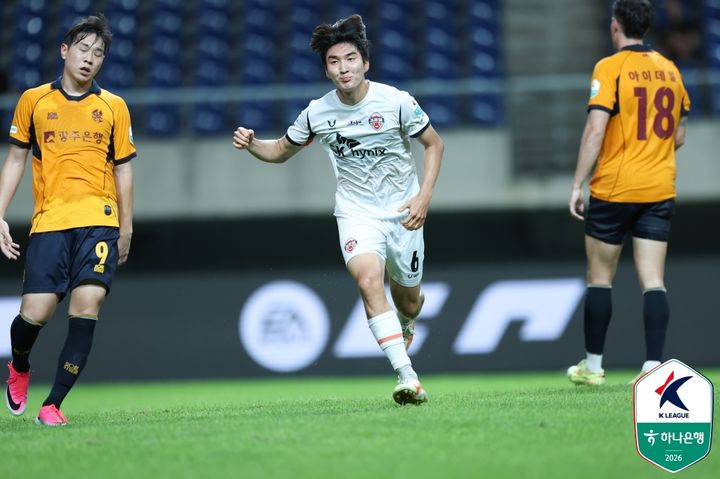 [서울=뉴시스]K리그1 제주 권기민. (사진=한국프로축구연맹 제공)