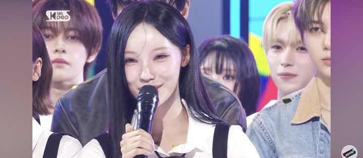 [서울=뉴시스] 리센느 원이. (사진 = SBS TV '인기가요' 캡처) 2026.07.26. photo@newsis.com *재판매 및 DB 금지