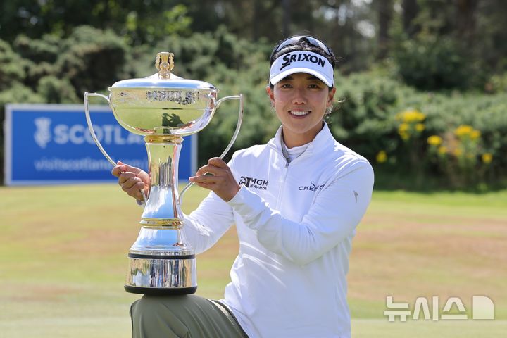 [에어셔=AP/뉴시스]신지은, 10년 만에 LPGA 투어 2승. 2026.07.26.
