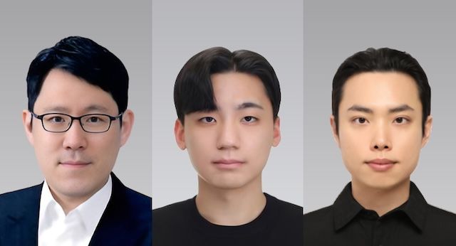 [서울=뉴시스] (왼쪽부터) 서강대 컴퓨터공학과 김영재 교수, 김준원 학생, 유정현 박사과정. (사진=서강대 제공) 2026.07.27. photo@newsis.com *재판매 및 DB 금지