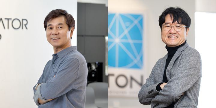 [서울=뉴시스] (왼쪽부터) 김종서 아톤 각자대표, 우길수 아톤 각자대표. (사진=아톤, 뉴시스 DB) *재판매 및 DB 금지