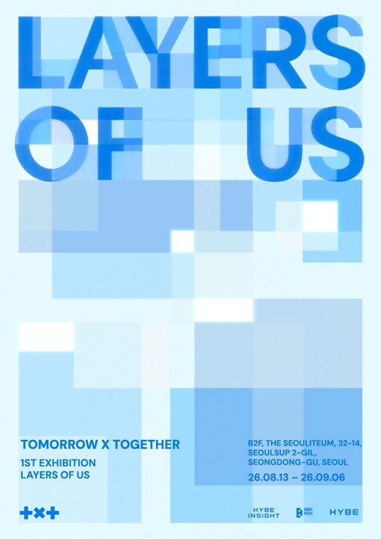 [서울=뉴시스] 그룹 투모로우바이투게더 전시회 포스터. (사진=빅히트뮤직 제공) 2026.07.28. photo@newsis.com *재판매 및 DB 금지