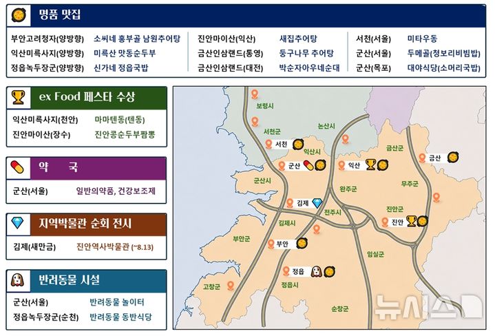 [전주=뉴시스] 한국도로공사 전북본부는 여름 휴가철을 맞아 고속도로 이용객을 위한 휴게소 먹거리와 볼거리, 편의시설을 확대 운영한다고 28일 밝혔다. (사진=도공 전북본부 제공) 2026.07.28. photo@newsis.com 