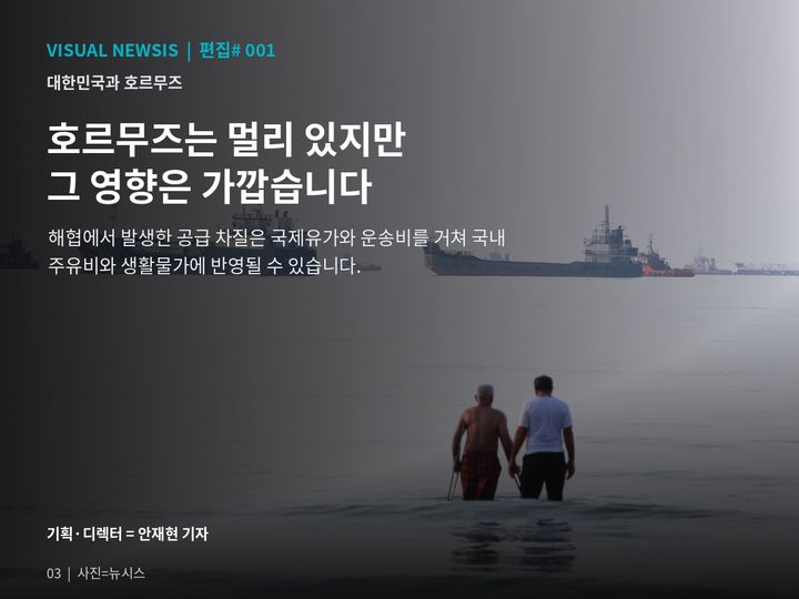 호르무즈가 멈추면 당신의 하루는 얼마가 오를까요 [편집샵]