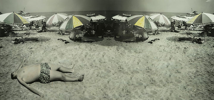 해수욕장sea shore resort 3 ,1995 digital photo, c-print100x209 *재판매 및 DB 금지