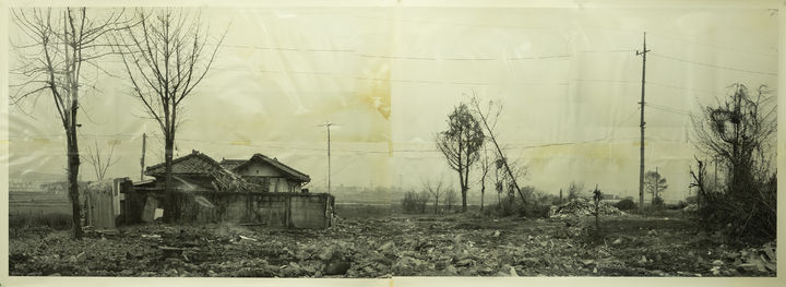 그린벨트-세한도 green belt sehando 1999-2000,238.6x86,digital print,vanish *재판매 및 DB 금지
