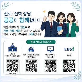 "학생부 활용 학원 상담 안돼요"…대안 공공서비스는?