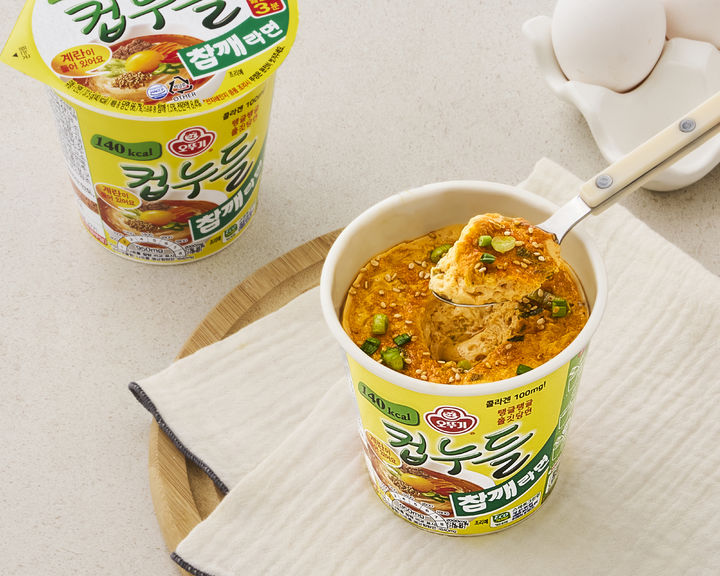 컵누들 참깨라면. (사진=오뚜기 제공) *재판매 및 DB 금지