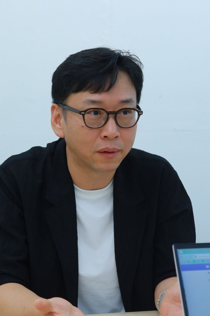 [서울=뉴시스]김창식 메가스터디교육 입시전략연구소장이 28일 서울 모처에서 뉴시스와 인터뷰를 하고 있다. (사진 = 반니출판) 2026.07.29. photo@newsis.com *재판매 및 DB 금지