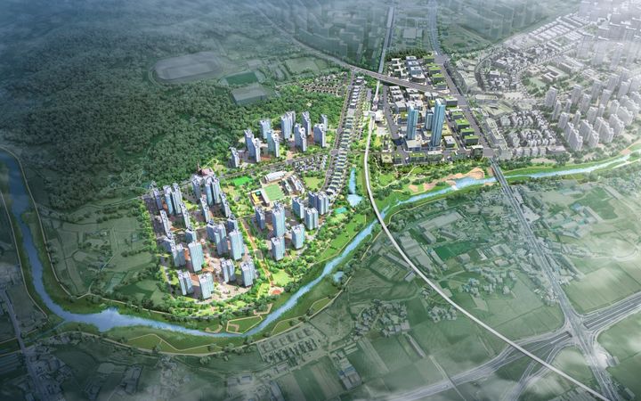 [아산=뉴시스] 충남 아산시가 풍기역지구 체비지에 대한 매각을 본격 추진한다. (사진=아산시 제공) 2026.07.30 photo@newsis.com *재판매 및 DB 금지