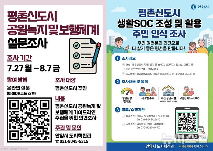[안양=뉴시스] 설문조사 포스터. (포스터=안양시 제공).2026.07.30. photo@newsis.com