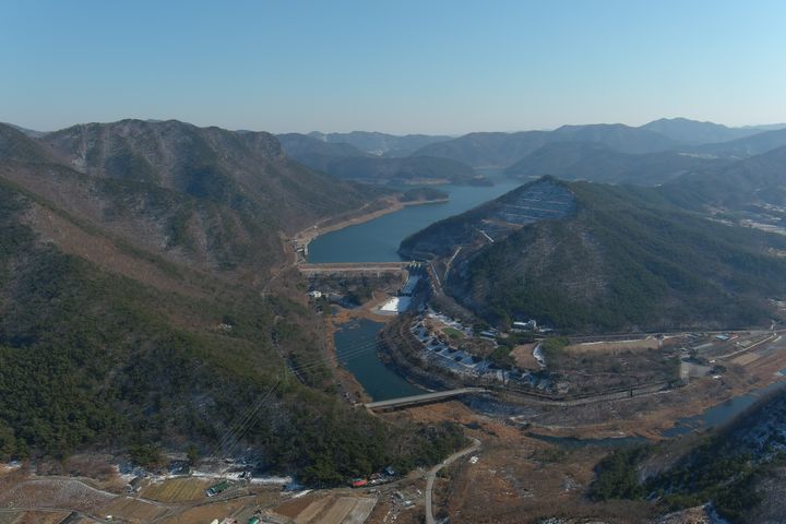 [보령=뉴시스] 충남 서북부지역 8개 시⋅군의 유일한 광역상수원인 보령댐 전경. *재판매 및 DB 금지