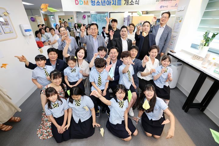 [서울=뉴시스] 동대문구, 전농2동에 'DDM 청소년아지트' 개소. (사진=동대문구 제공) 2026.07.30. photo@newsis.com *재판매 및 DB 금지