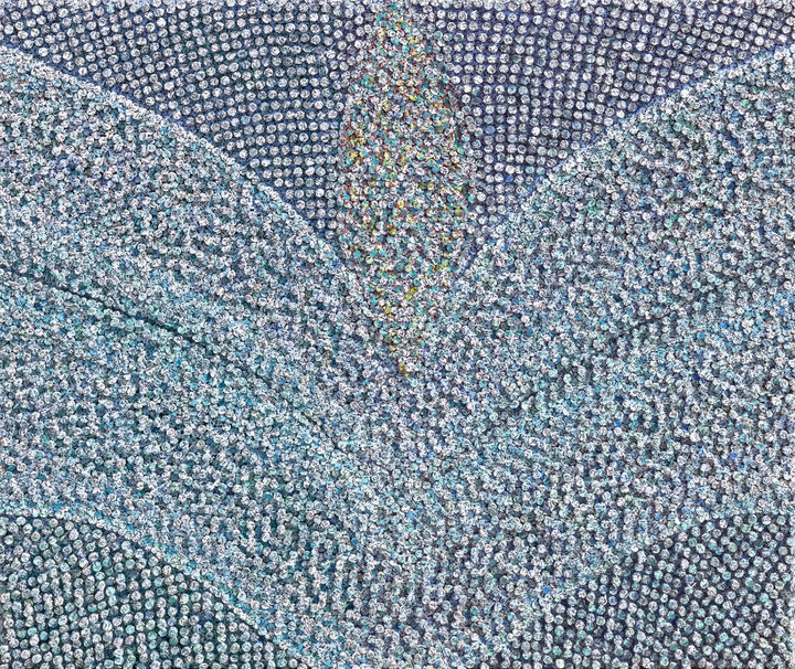 허회태, 내 안의꽃길 .100x90cm.한지 및 혼합재료 *재판매 및 DB 금지