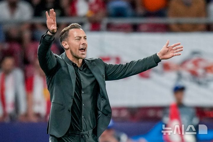 [잘츠부르크=AP/뉴시스] 잉글랜드 프로축구 프리미어리그(EPL) 뉴캐슬 유나이티드에 부임한 마티아스 야이슬레 감독. 2022.09.06.