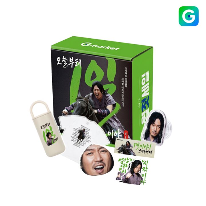 [서울=뉴시스] G마켓은 8월 '월첫세일'에서 광고 모델인 배우 장혁을 유쾌하게 담아낸 한정판 굿즈를 100원에 응모할 수 있는 이벤트를 진행한다. (사진=G마켓 제공) 2026.07.31. photo@newsis.com *재판매 및 DB 금지