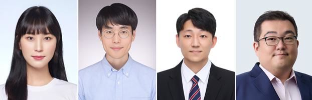 [서울=뉴시스] (왼쪽부터) 숭실대 김진 연구원, 버지니아대 이병휘 박사, 한국과학기술원(KAIST) 유택호 연구교수, 숭실대 윤진혁 교수. (사진=숭실대 제공) 2026.07.31. photo@newsis.com *재판매 및 DB 금지