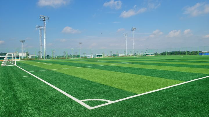 [천안=뉴시스] 코리아풋볼파크 내 인조잔디 축구장. (사진=천안시 제공) 2026.07.31 photo@newsis.com *재판매 및 DB 금지