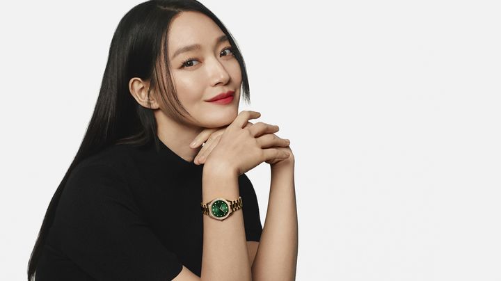 [서울=뉴시스] 배우 신민아, 오메가(OMEGA) 브랜드 앰버서더로 선정 (사진=오메가 제공) *재판매 및 DB 금지