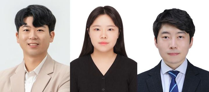 [서울=뉴시스] (왼쪽부터) 고려대 컴퓨터학과 양희동 박사과정, 박선하 석사과정, 우승훈 교수. (사진=고려대 제공) 2026.07.31. photo@newsis.com *재판매 및 DB 금지