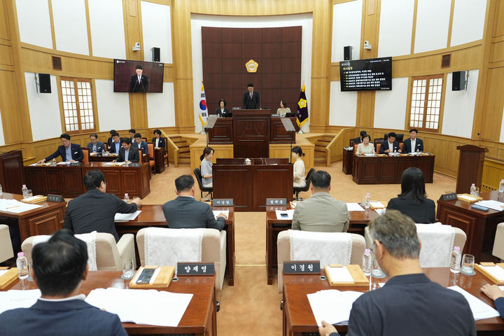 경산시의회, 제272회 임시회 폐회 (사진=경산시의회 제공) *재판매 및 DB 금지