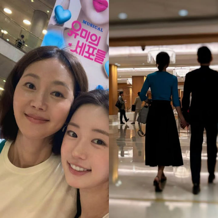 [서울=뉴시스] 염정아·최윤지·염정아 남편 (사진= 염정아 SNS 캡처) 2026.07.31. photo@newsis.com *재판매 및 DB 금지