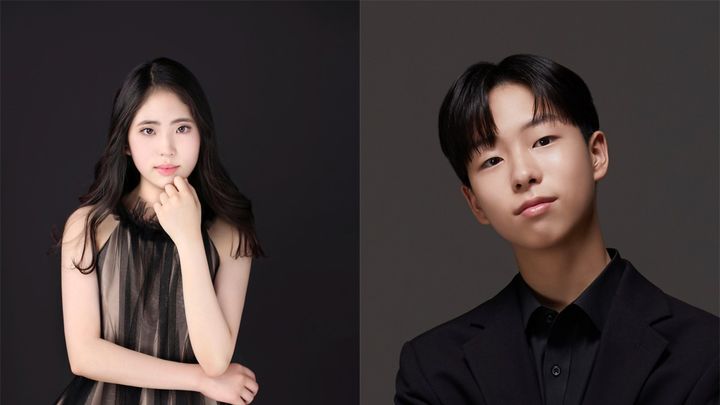 [서울=뉴시스] 피아니스트 김유림(왼쪽)과 이주언. (사진=금호문화재단 제공) 2026.08.01. photo@newsis.com *재판매 및 DB 금지 
