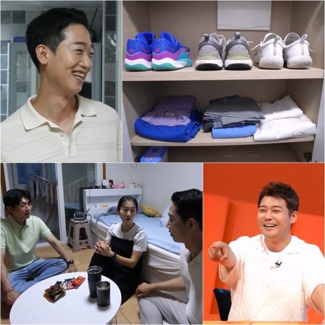 [서울=뉴시스] 방송인 전현무가 자신이 사용하는 물건을 그대로 따라 산 KBS 신입 아나운서의 팬심에 놀란다. (사진=KBS) 2026.08.01. photo@newsis.com *재판매 및 DB 금지