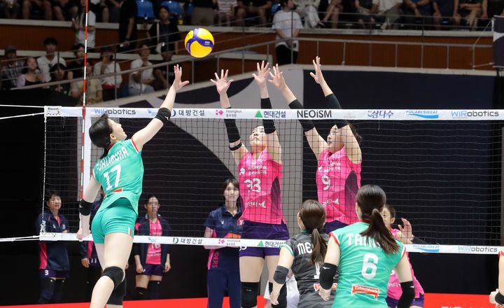 [서울=뉴시스] 여자배구 흥국생명. (사진=KBSN 제공) 2026.08.01. photo@newsis.com *재판매 및 DB 금지
