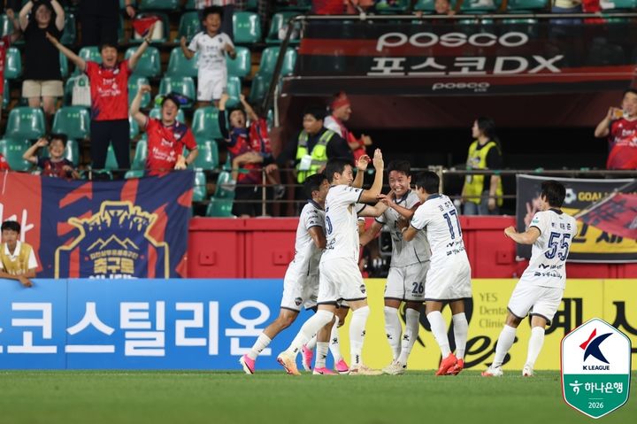 [서울=뉴시스] 프로축구 K리그1 김천상무의 이정택. (사진=한국프로축구연맹 제공) 2026.08.01. photo@newsis.com *재판매 및 DB 금지