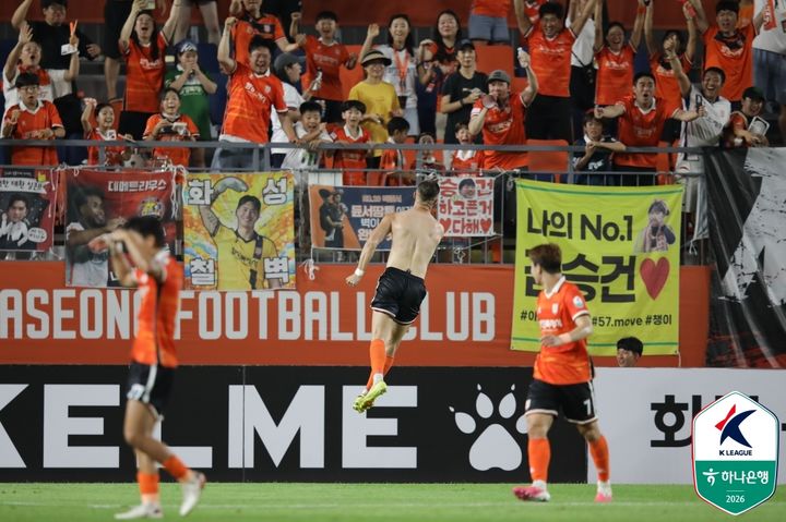 [서울=뉴시스] 프로축구 K리그2 화성FC의 플라나. (사진=한국프로축구연맹 제공) 2026.08.01. photo@newsis.com *재판매 및 DB 금지