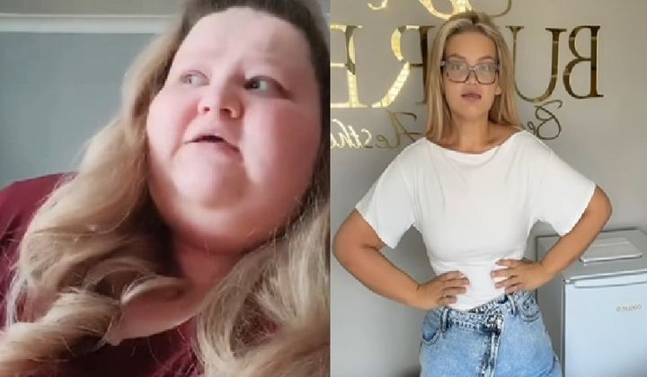 [서울=뉴시스]11세에 이미 몸무게가 70㎏을 넘었던 한 여성이 156㎏을 감량한 끝에 두 아이의 엄마가 됐다. (사진=로라 인스타그램 캡처) 2026.08.02