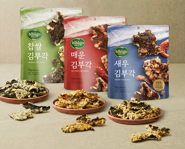 [서울=뉴시스] CJ제일제당, '비비고 김부각 3종' (사진=CJ제일제당 제공) *재판매 및 DB 금지