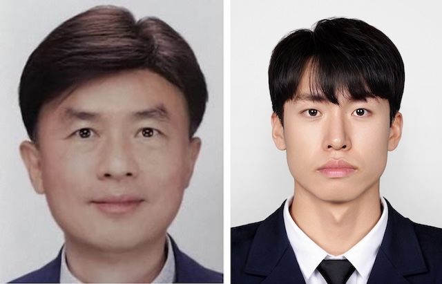 [서울=뉴시스] 중앙대 김주헌(왼쪽) 화학공학과·지능형에너지산업융합학과 교수, 김상우 석사과정생. (사진=중앙대 제공) 2026.08.03. photo@newsis.com *재판매 및 DB 금지