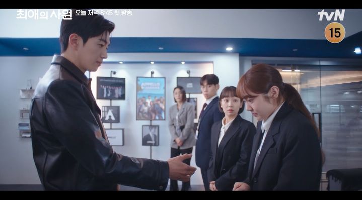 [서울=뉴시스] tvN 월화드라마 '최애의 사원'. (사진=tvN 제공) 2026.08.04. photo@newsis.com *재판매 및 DB 금지