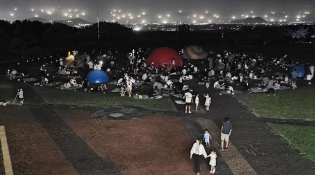 [제주=뉴시스] 지난해 제주별빛누리공원 별똥별 우주쇼 관측회 행사 모습. (사진=제주시 제공) 2026.08.04. photo@newsis.com *재판매 및 DB 금지