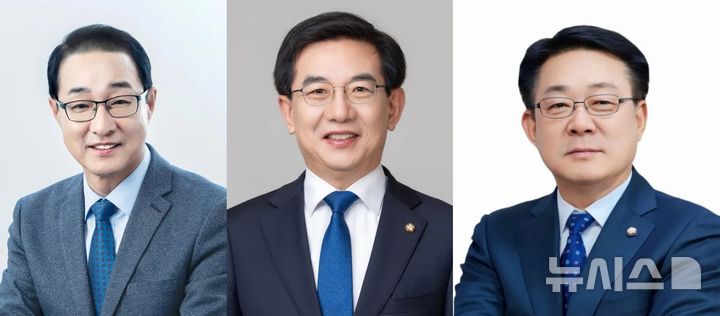 [인천=뉴시스] 왼쪽부터 이성만 전 의원과 정일영·허종식 의원. (사진=뉴시스 DB) photo@newsis.com